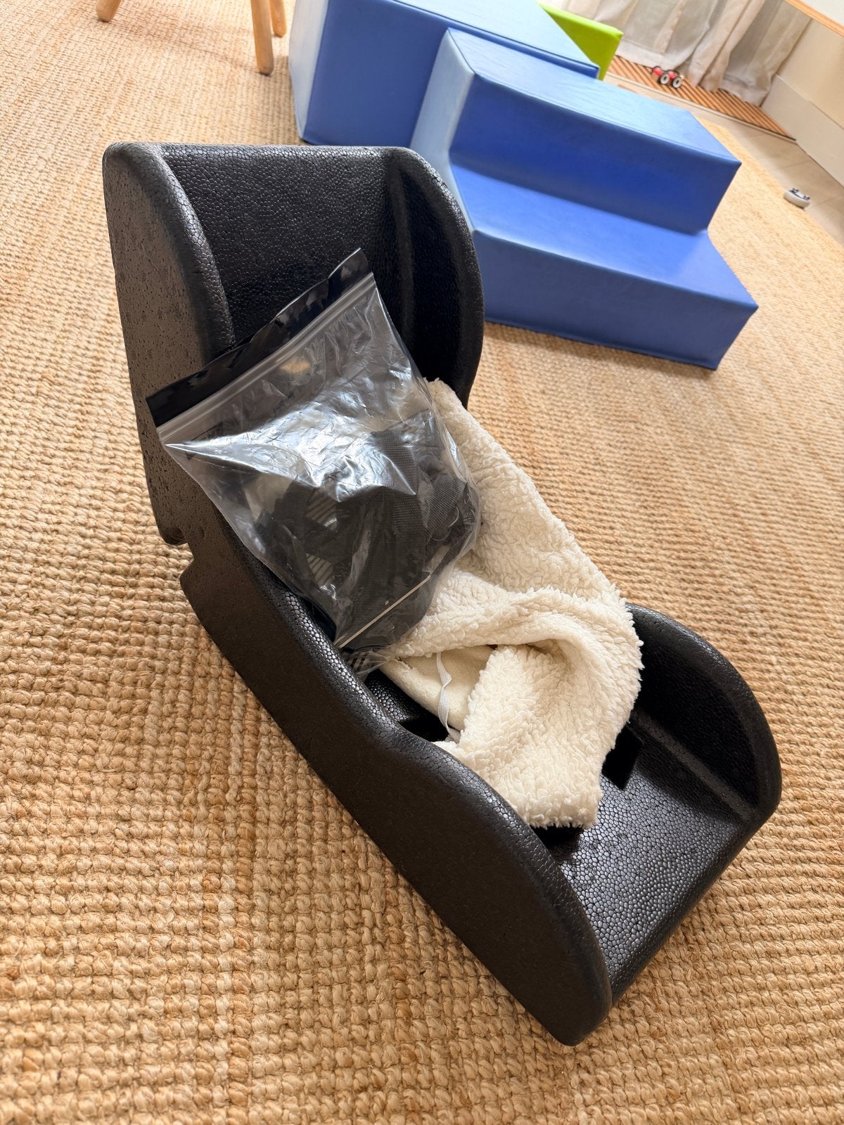 Melia peuterschaal met bevestigingsset bakfiets, Gebruikt, Overige methoden, 0 t/m 13 kg, Ophalen