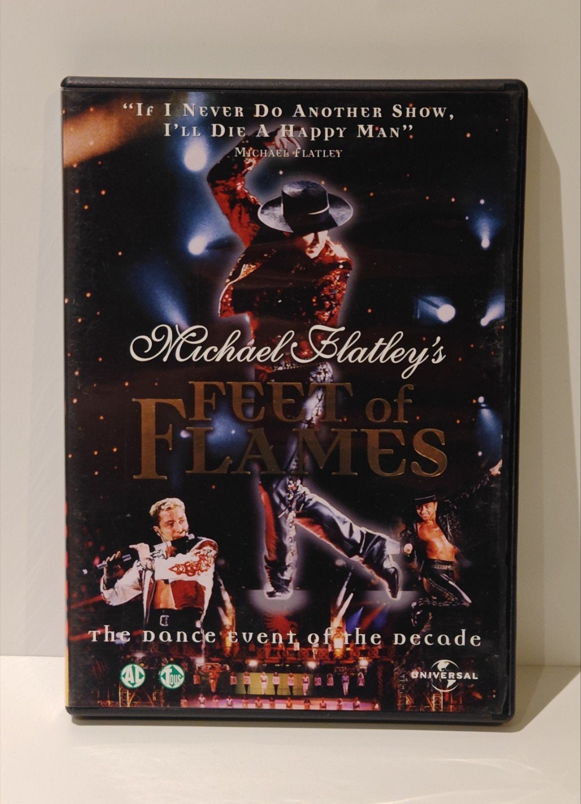 Michael Flatley Feet of Flames Dansspektakel live dvd hyde, Cd's en Dvd's, Alle leeftijden, Ophalen of Verzenden, Zo goed als nieuw
