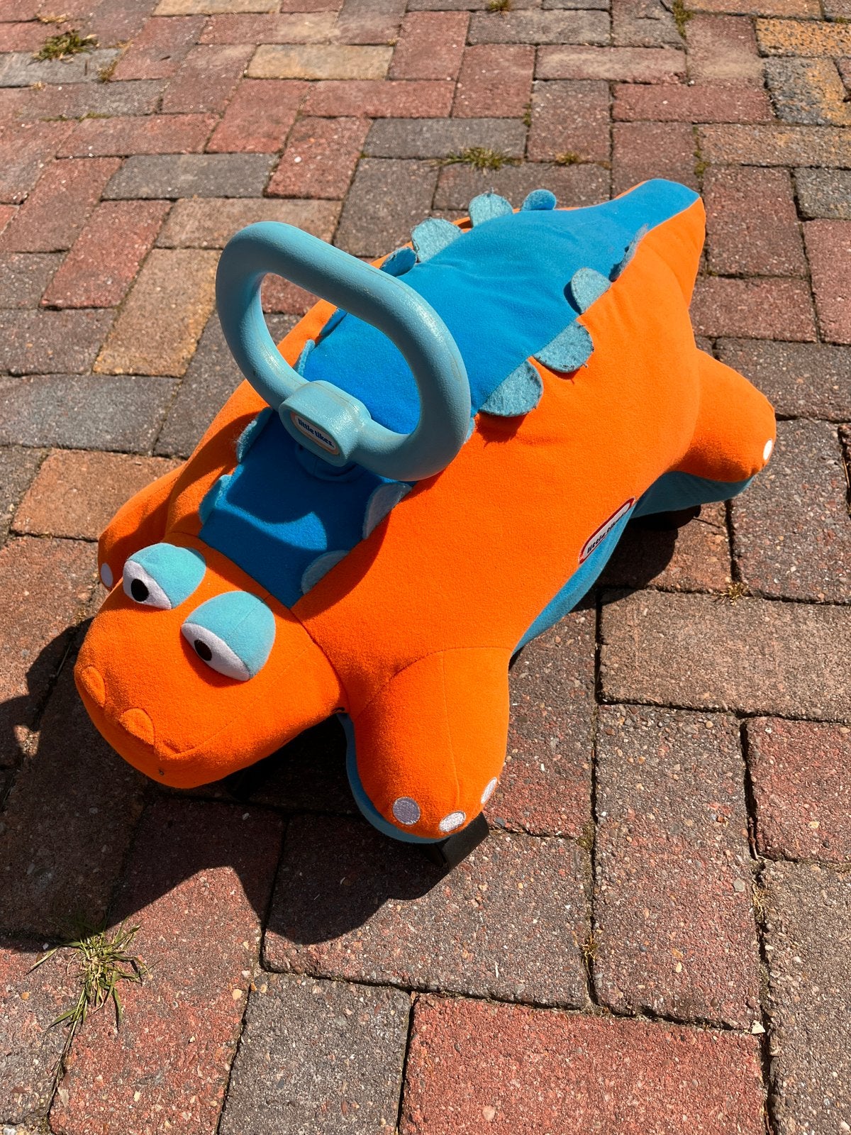 Little Tikes Dino Loopauto - Oranje/Blauw, Ophalen, Gebruikt, Auto, Met wieltjes