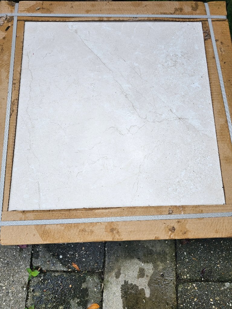 Ardena Ivory Vloer-/Wandtegel | 60x60 cm, Doe-het-zelf en Verbouw, Tegels, Ophalen, 60 cm of meer, Nieuw, 5 tot 10 m²