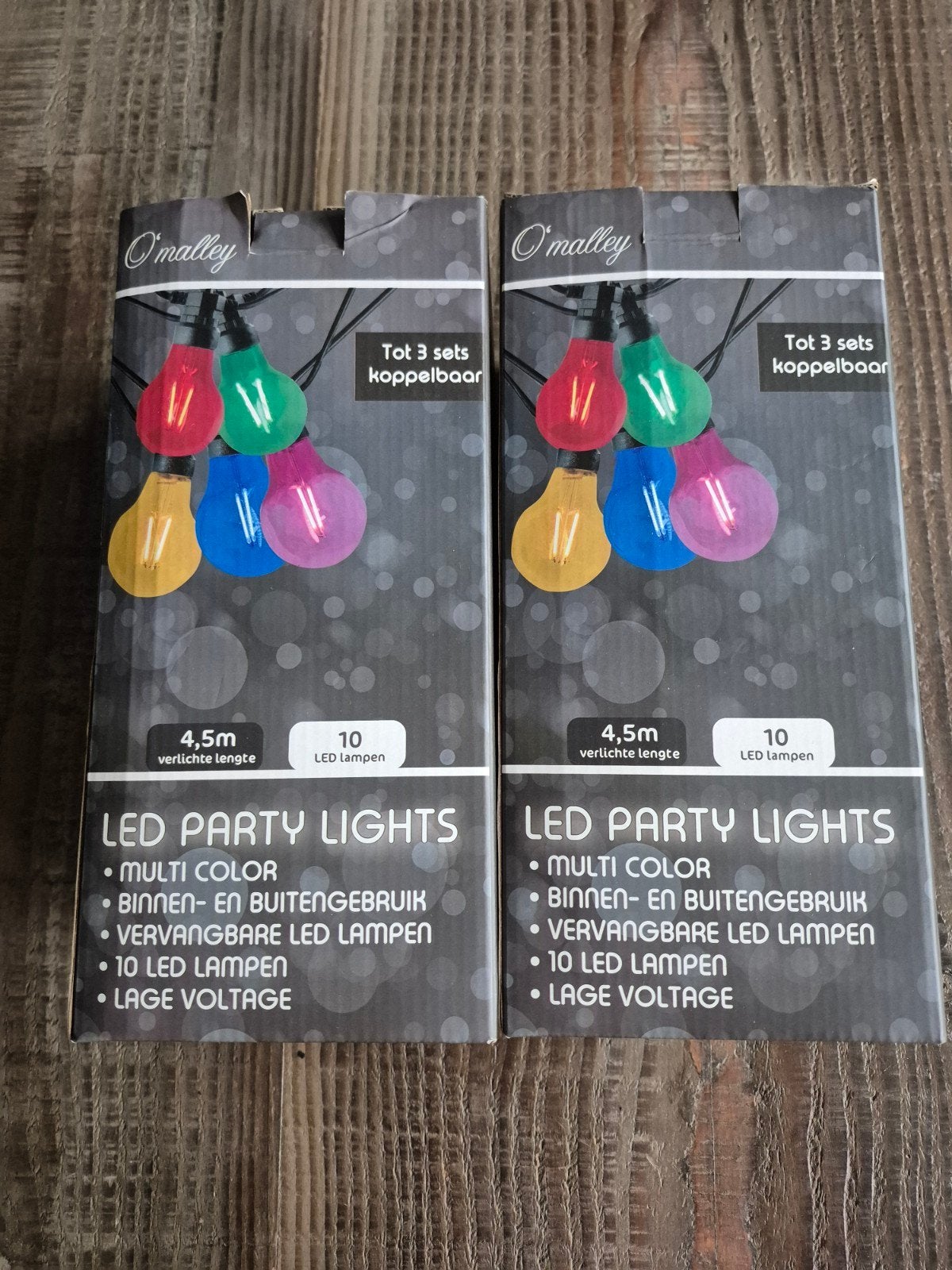 O'malley LED Party Lights - Nieuw (2 sets beschikbaar), Ophalen of Verzenden, Nieuw