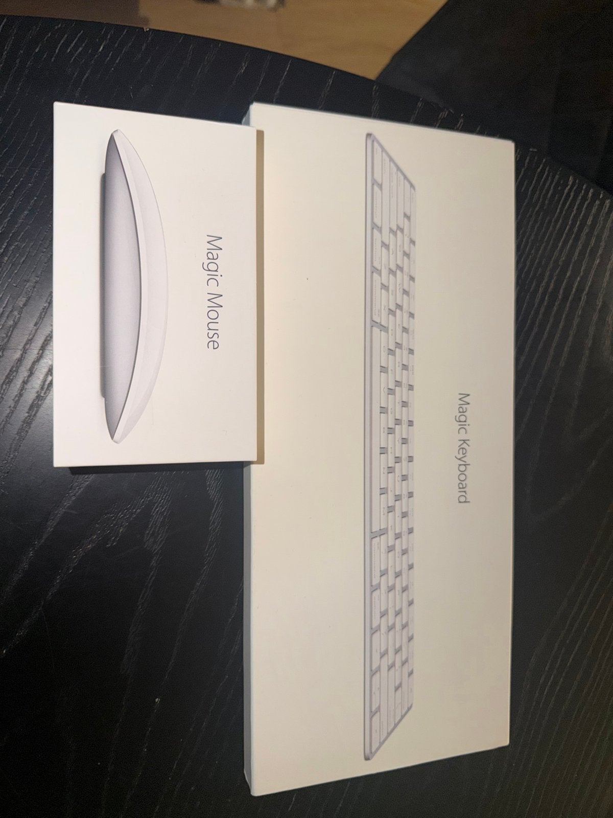 Apple Magic Mouse en Magic Keyboard set, Computers en Software, Ophalen, Muis, Toetsenbord en muis-set, Zo goed als nieuw