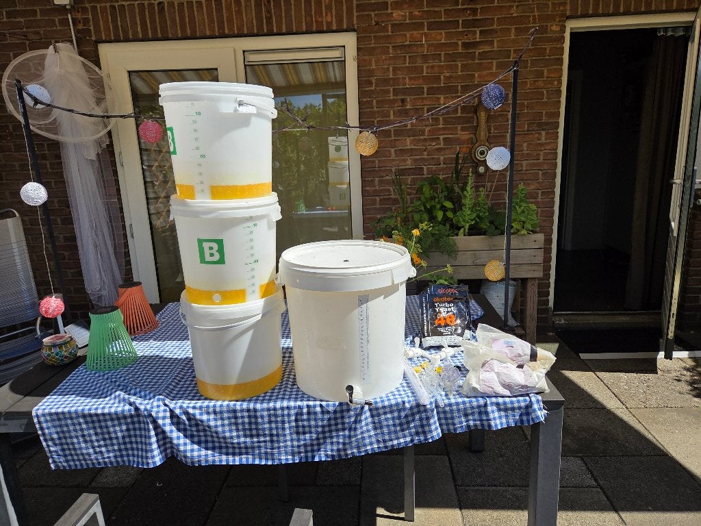 Alcohol maak zet, Ophalen, Gebruikt