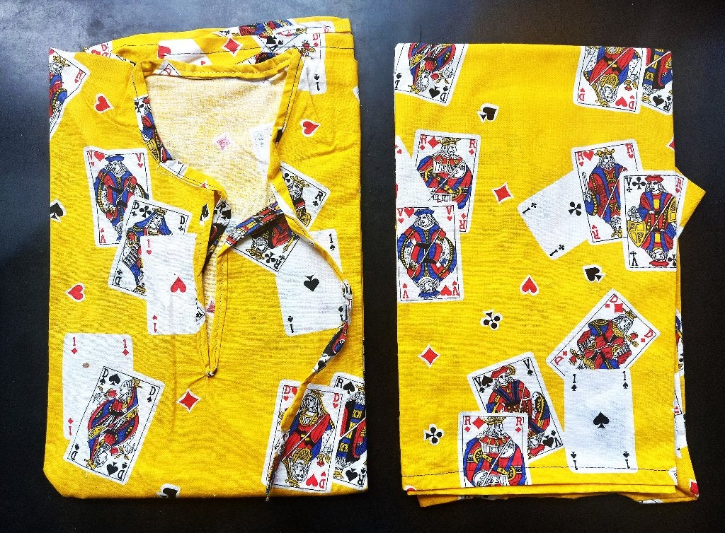 speelkaarten kielen, Kleding | Heren, Carnavalskleding en Feestkleding, Onbekend, Nieuw, Overige maten, Ophalen of Verzenden
