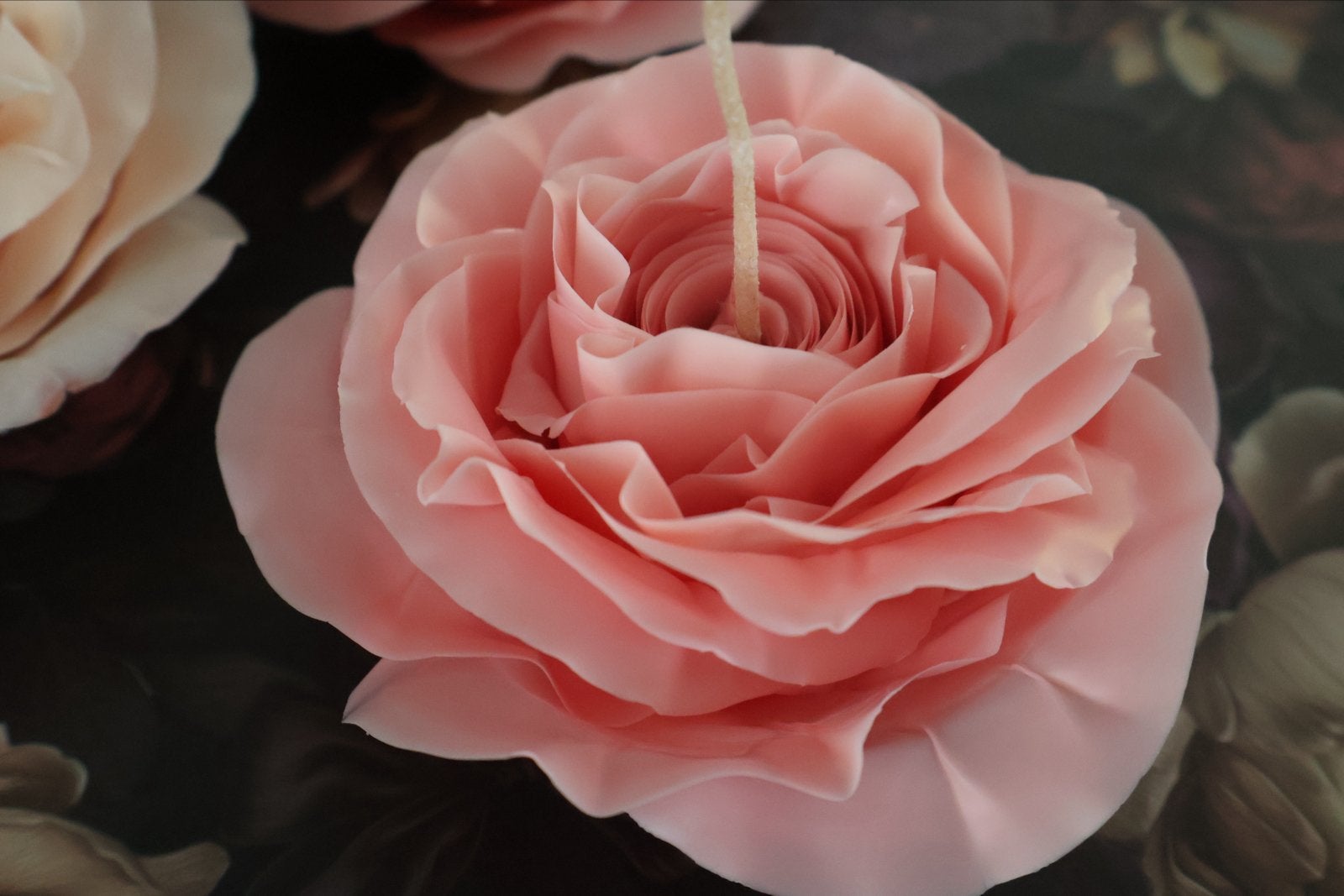 Natuurlijke Bijenwas Rozen Kaarsen, Ophalen of Verzenden, Roze, Kaars, Was