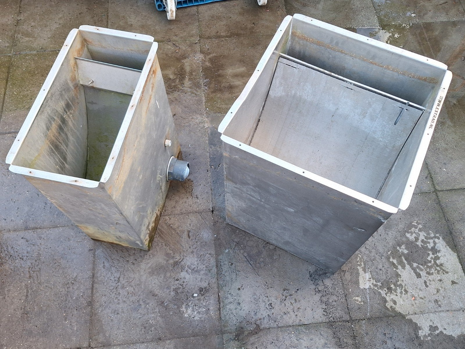 2x rvs sieve, Ophalen of Verzenden, Gebruikt, Vijverfilter