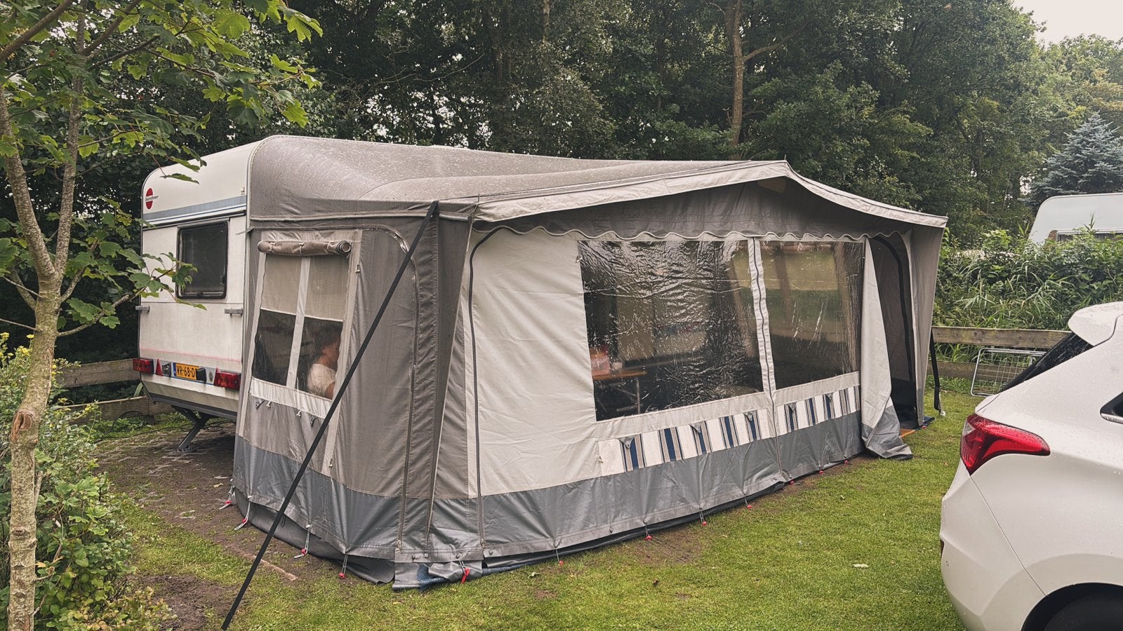 Brand voortent maat 21, Ophalen, Gebruikt, Vinyl, Brand