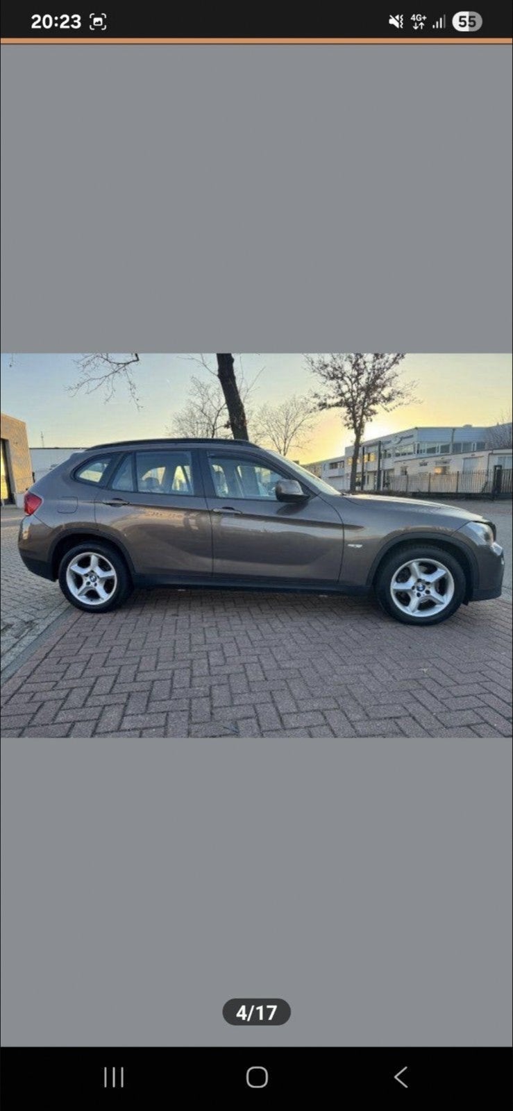 BMW X1 2.0 Sdrive 18I 2010 Bruin, Auto's, BMW, X1, Achterwielaandrijving, 1995 cc, 4 cilinders