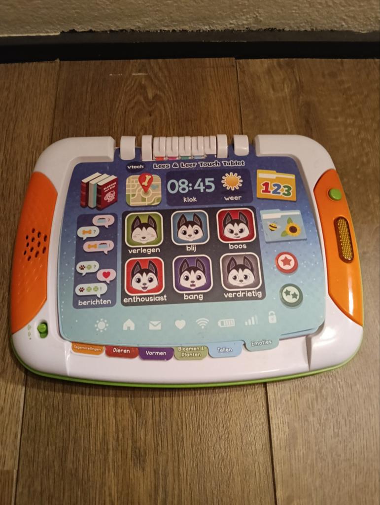 VTech Lees & Leer Touch Tablet - Interactief Speelgoed, Ophalen of Verzenden, Zo goed als nieuw, Overige typen, Met geluid