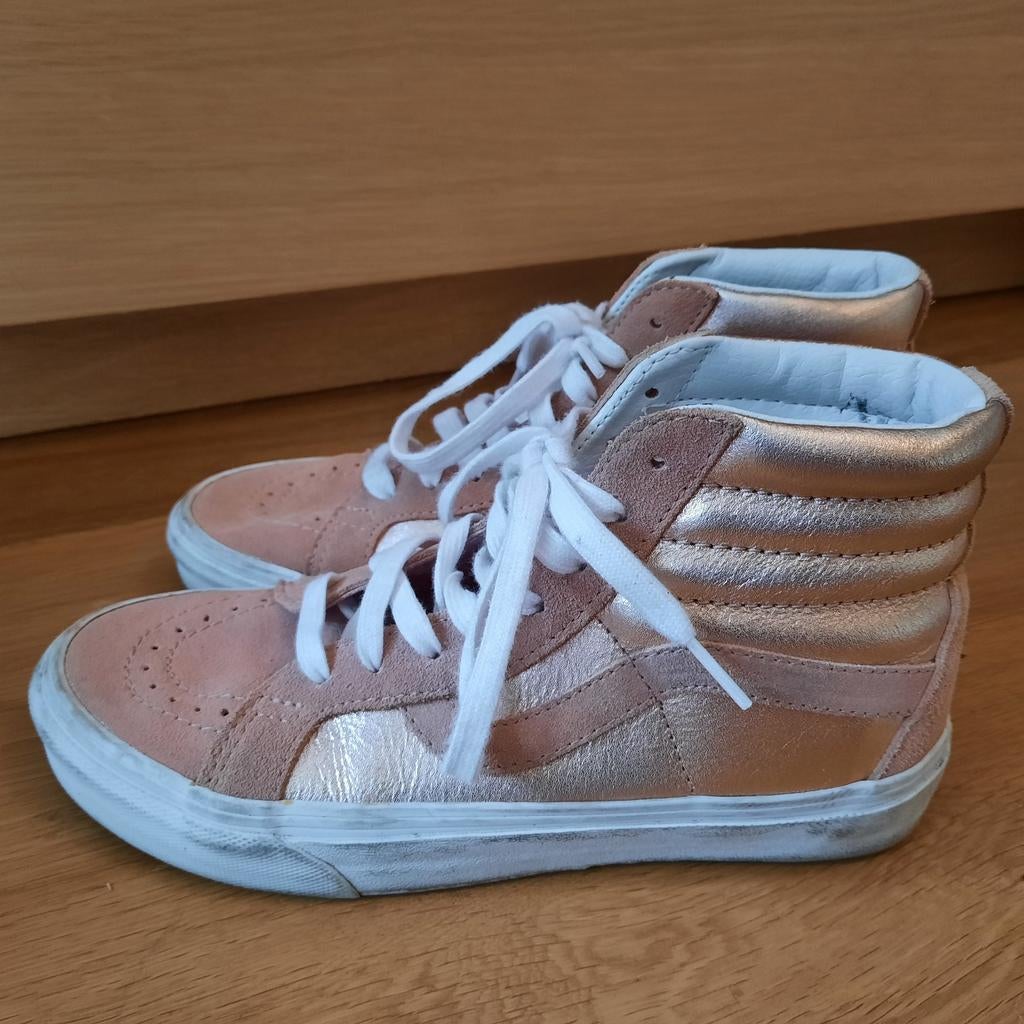 Metallic roze Vans maat 37 - Zo goed als nieuw, Kleding | Dames, Ophalen of Verzenden
