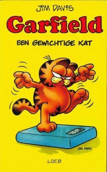 Garfield - Een gewichtige kat, Eén stripboek, Ophalen of Verzenden, Gelezen, Jim Davis
