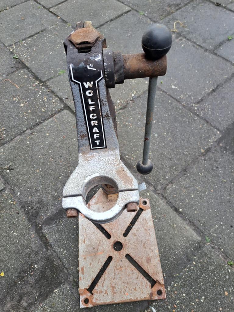 Wolfcraft Boorstandaard - Gebruikt, Doe-het-zelf en Verbouw, Ophalen, Gebruikt, Overige typen