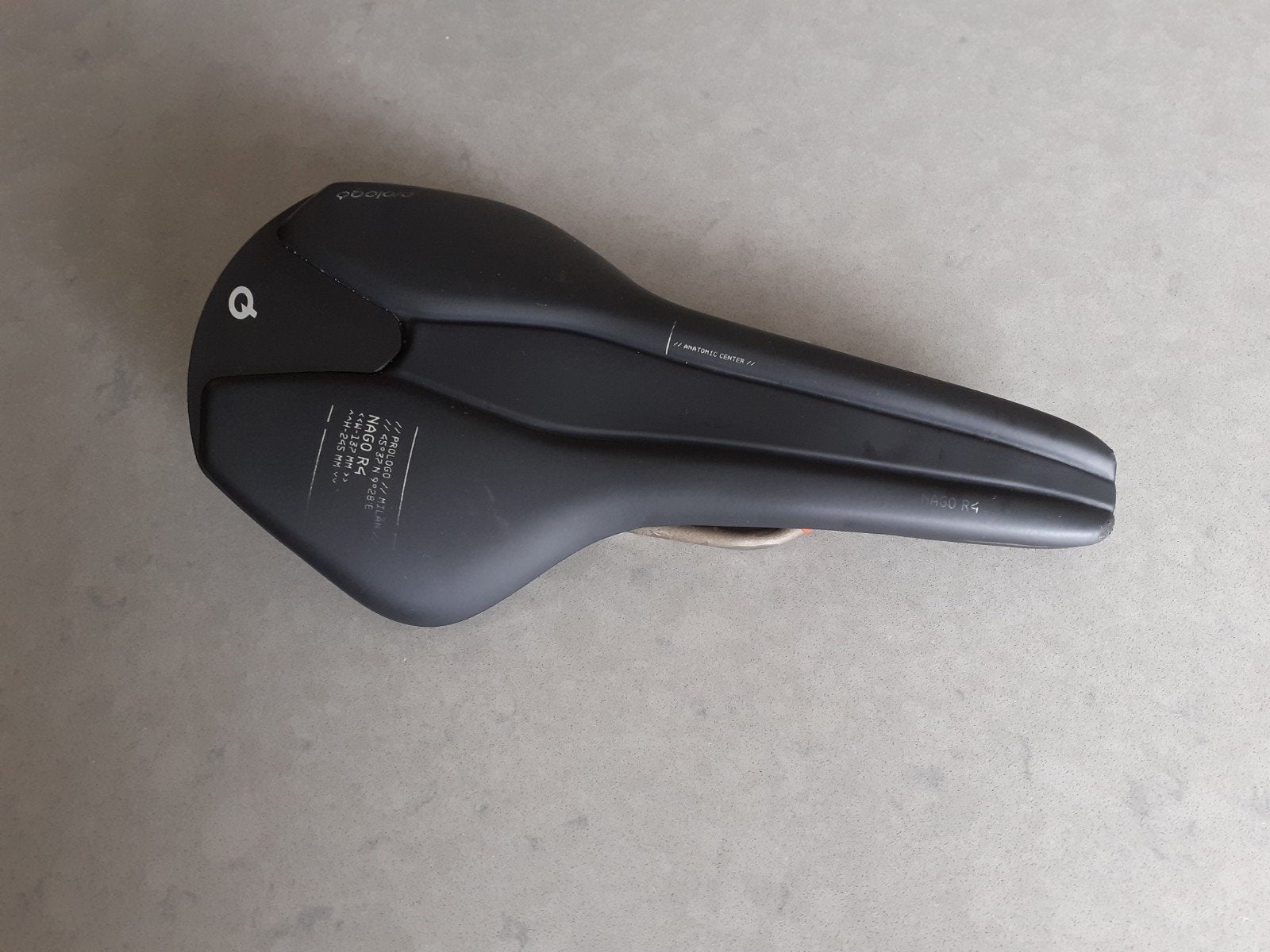Zadel prologo nago r4 137mm, Gebruikt, Overige materialen, Racefiets, Ophalen of Verzenden