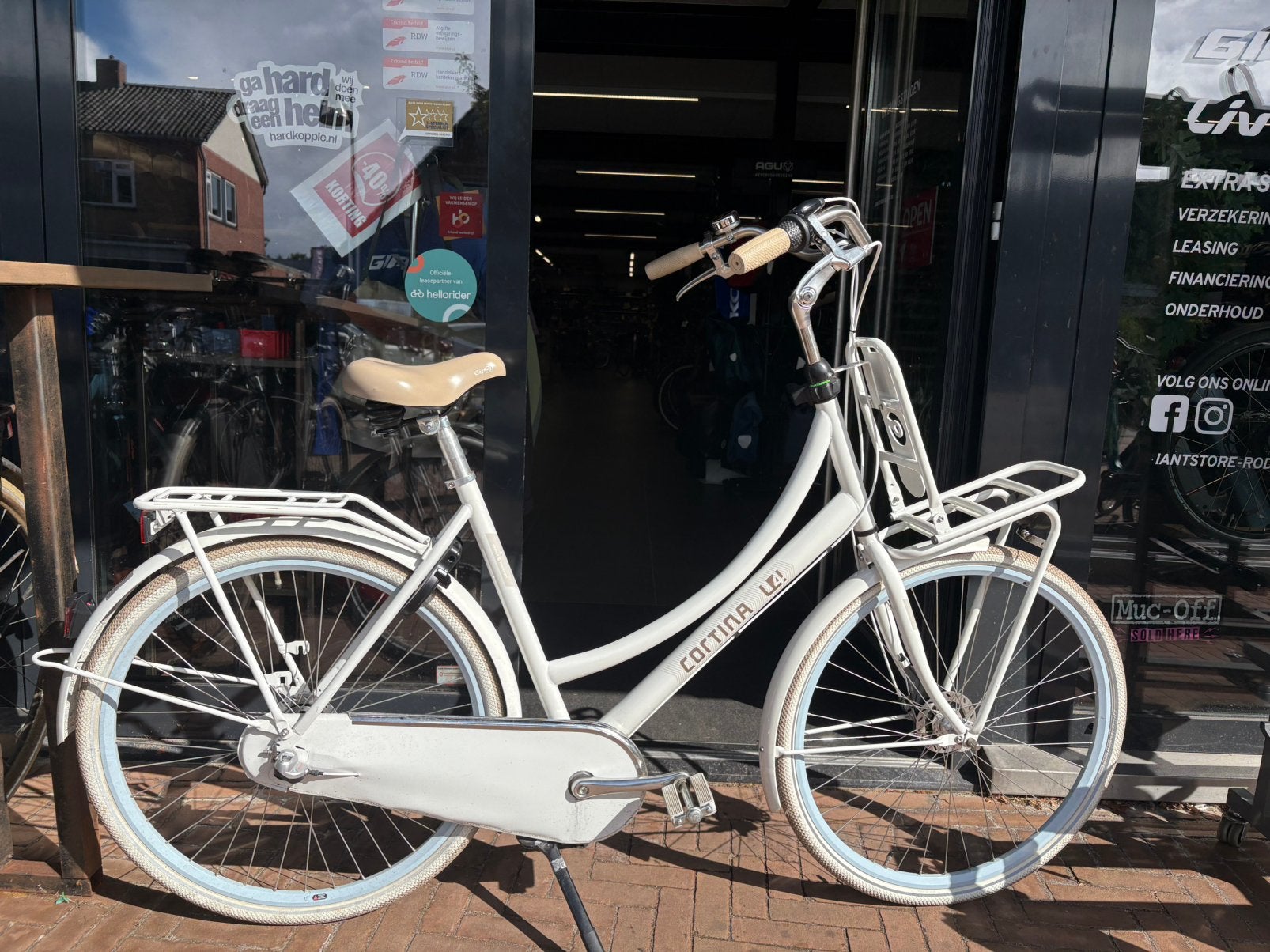 Cortina Family u4 damesfiets, Versnellingen, 56 cm of meer, Zo goed als nieuw, 0 zitjes