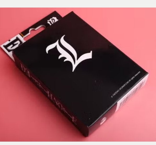 Death note speelkaarten / poker set (54 kaarten), Ophalen of Verzenden, Nieuw, Speelkaart(en)