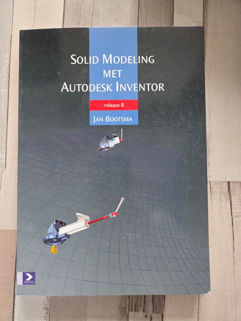 Solid Modeling met Autodesk Inventor - Jan Bootsma, Zo goed als nieuw, Jan Bootsma, Beta, HBO