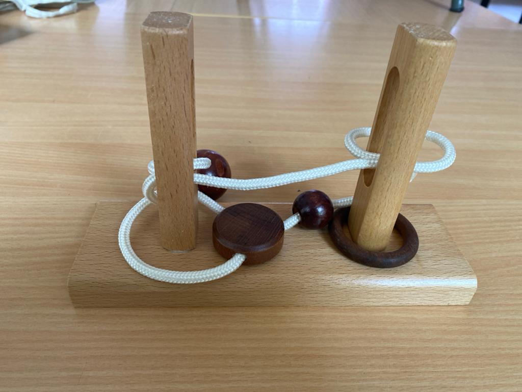Eureka 3D Houten Puzzel - Brain-teaser, Ophalen of Verzenden, Zo goed als nieuw, Rubik's of 3D-puzzel