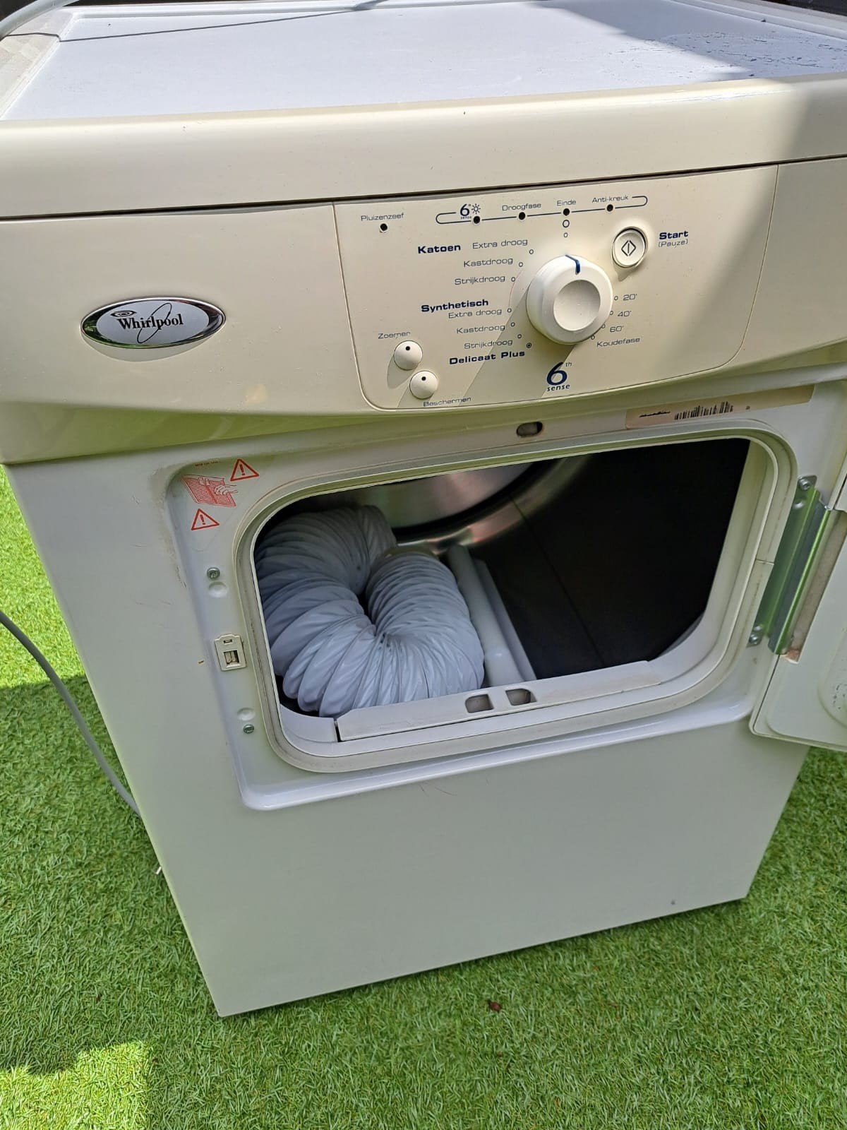 Whirlpool Sea Line wasdroger - 6 kg, Witgoed en Apparatuur, Wasdrogers, Ophalen