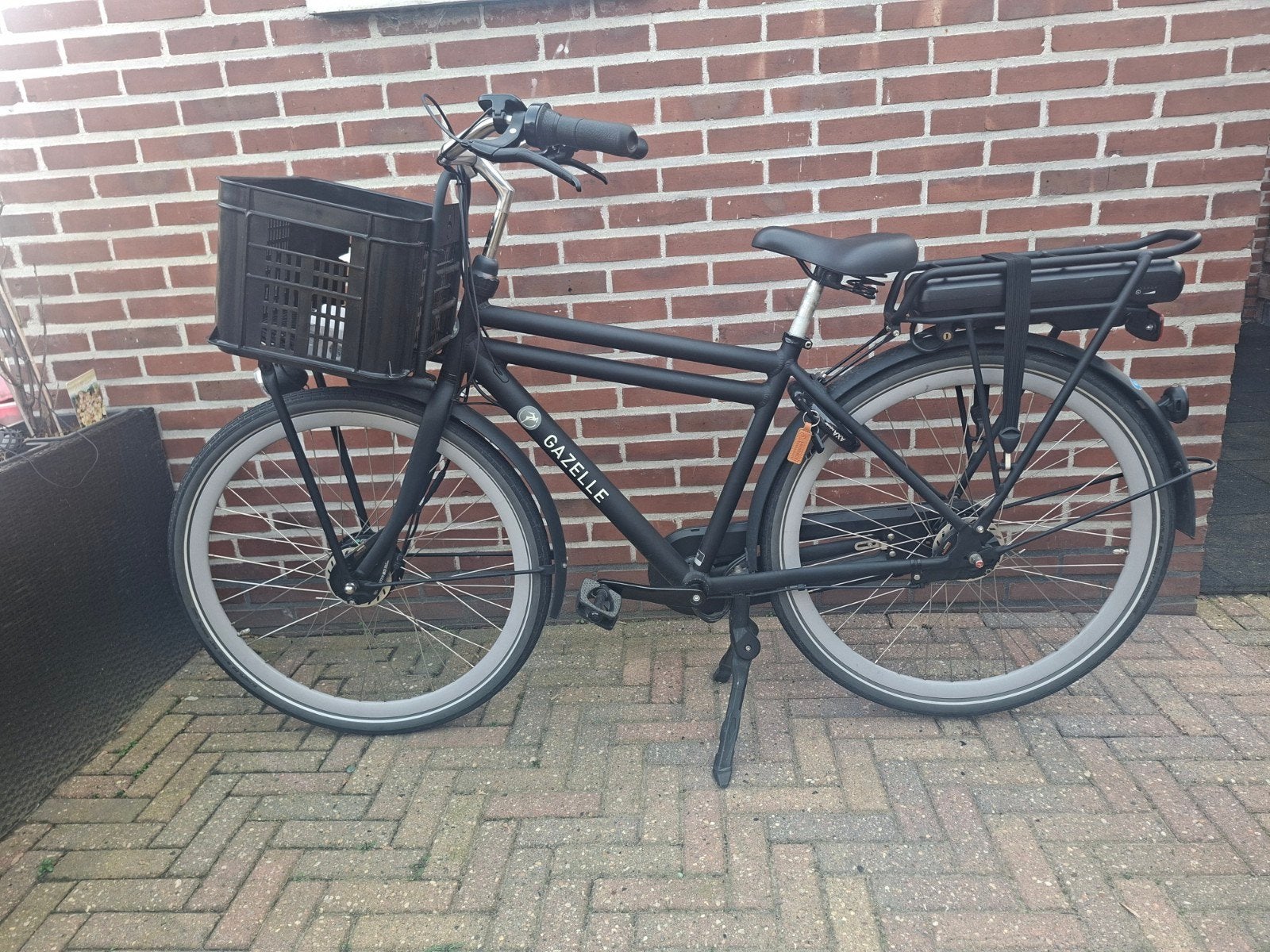 Gazelle Puur NL Heren E-bike - Zo goed als nieuw, Ophalen of Verzenden, Zo goed als nieuw, 47 tot 51 cm, 50 km per accu of meer