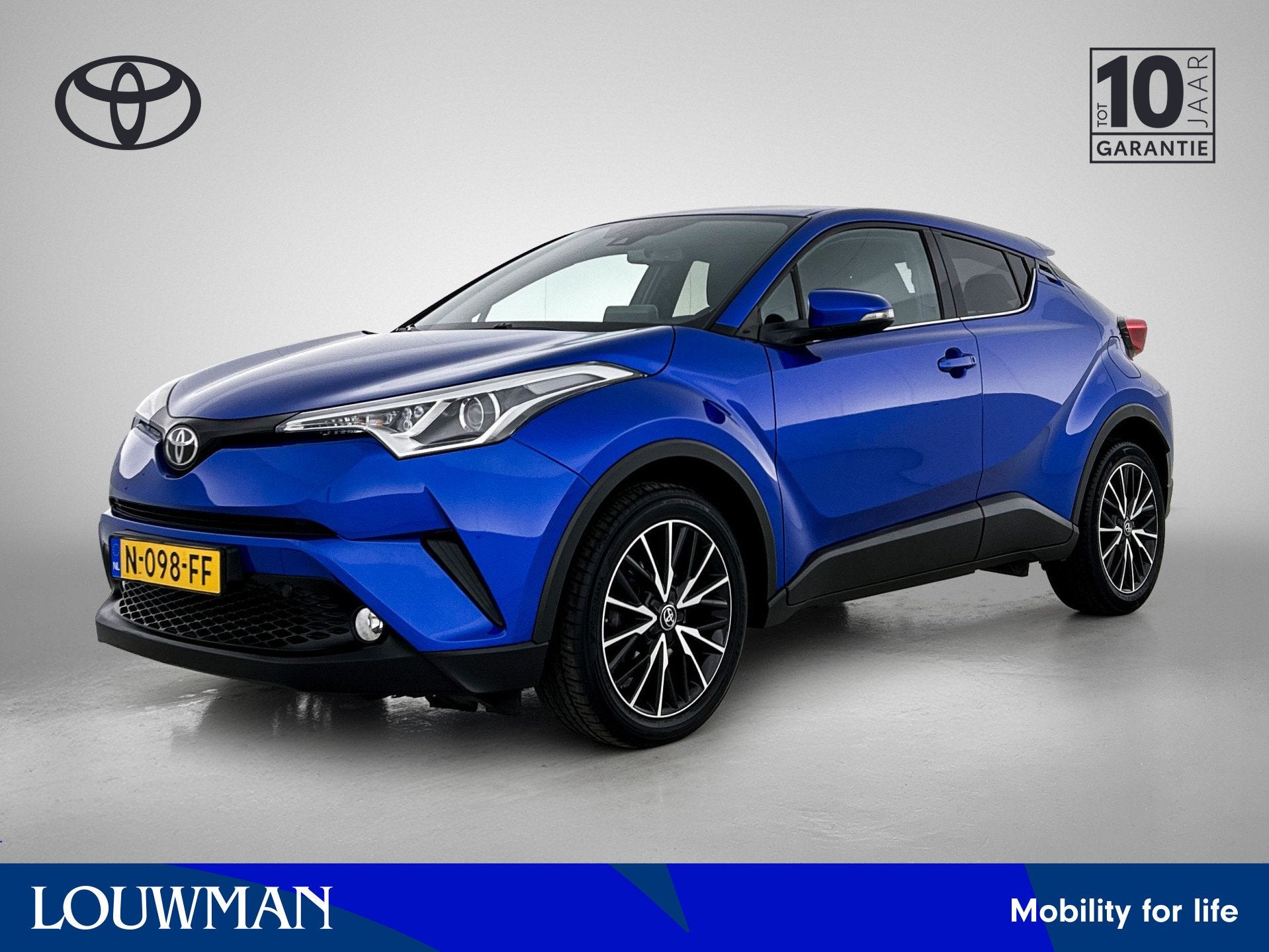 Toyota C-HR 1.2 Dynamic | Dealer onderhouden | Stoelverwarmi, Auto's, Toyota, Voorwielaandrijving, 12 maanden, Stof, Gebruikt