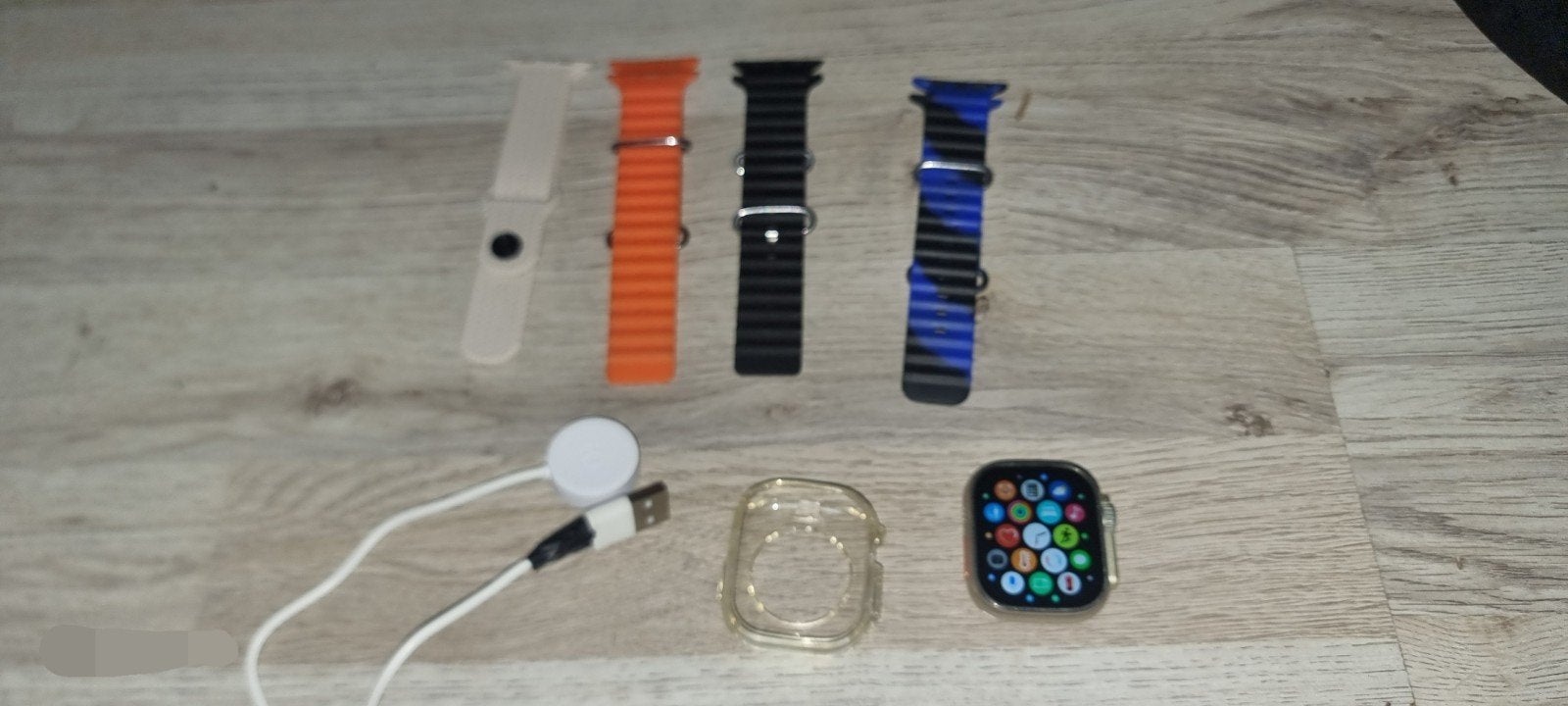 Ultra 2 Smartwatch, Sieraden, Tassen en Uiterlijk, Ophalen, Zo goed als nieuw, Zwart, Ultra 2