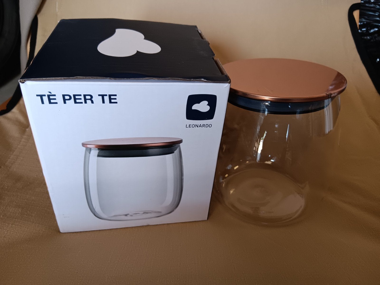 Leonardo Tè Per Te Voorraadpot - Nieuw in doos, Huis en Inrichting, Keuken | Keukenbenodigdheden, Glas, Nieuw, Ophalen of Verzenden