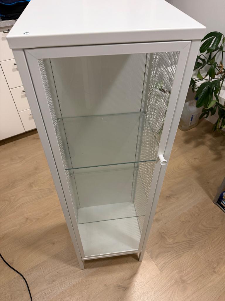 Ikea Baggebo, Huis en Inrichting, Kasten | Vitrinekasten, Ophalen, Minder dan 50 cm, Met deur(en), Zo goed als nieuw