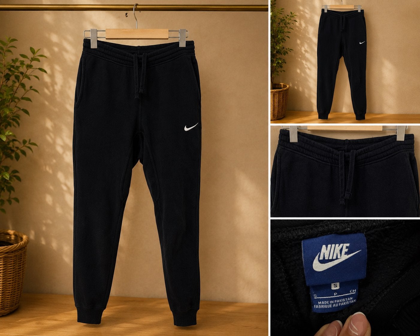 Nike joggingbroek zwart - Maat S ( Heren), Ophalen of Verzenden, Gedragen, Zwart
