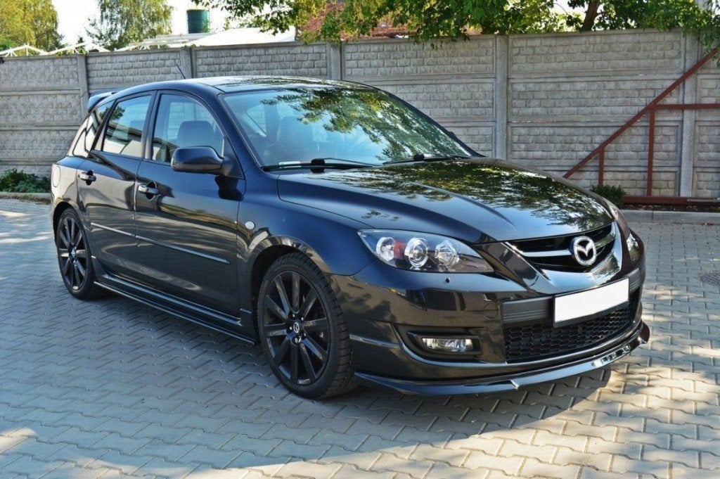 Voorlip splitter spoiler skirt achterlip - Mazda 3 MPS 06-08, Ophalen of Verzenden