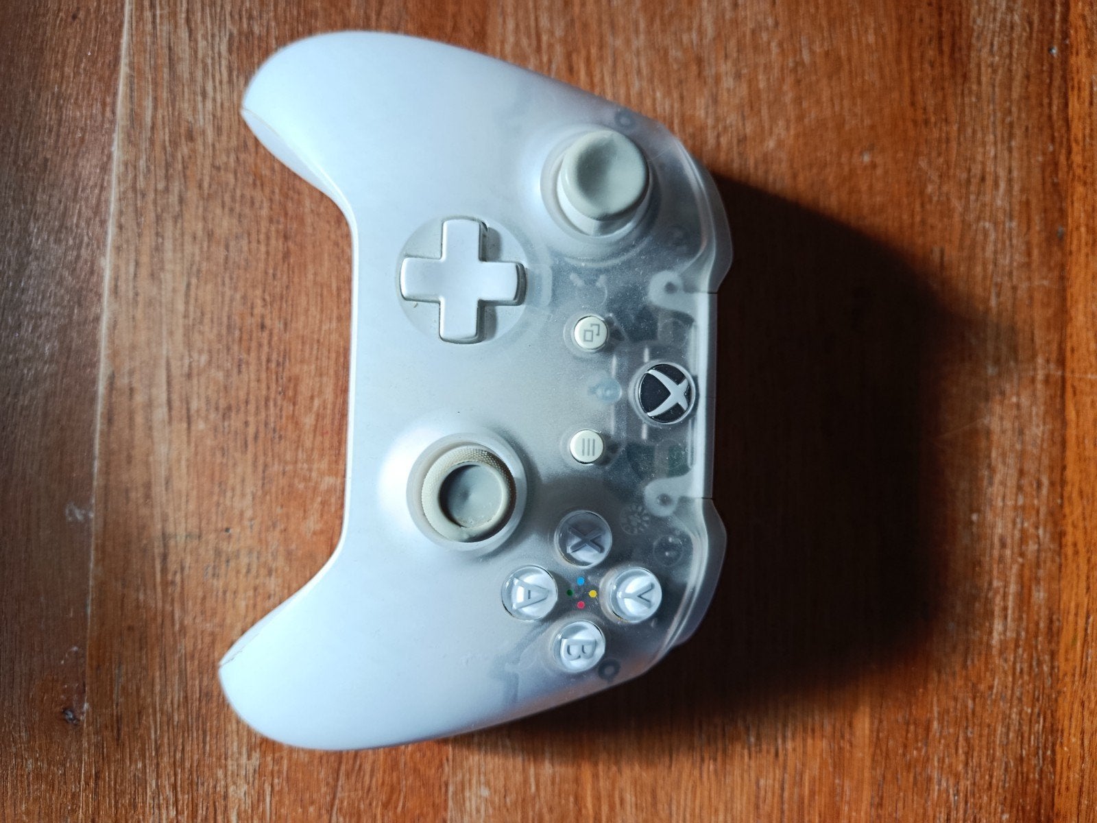 Xbox Controller Phantom White - Werkt Perfect, Gebruikt, Xbox Series S, Ophalen of Verzenden, Controller
