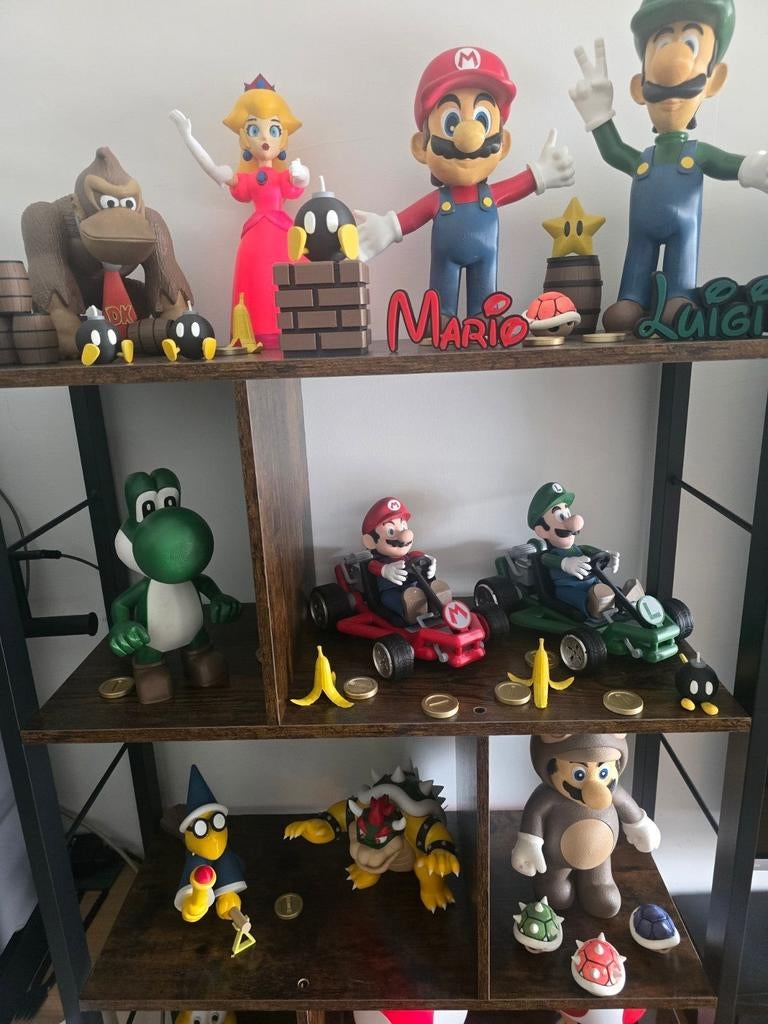 nintendo karakters.Zie foto's, 1 speler, Ophalen of Verzenden, Avontuur en Actie, Vanaf 3 jaar