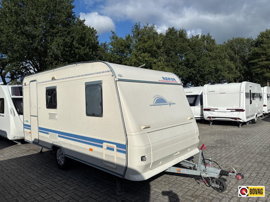 Adria Unica A 432 PX Mover/Voortent/Luifel, Caravans en Kamperen, Bedrijf, Treinzit, 750 - 1000 kg, Schokbreker