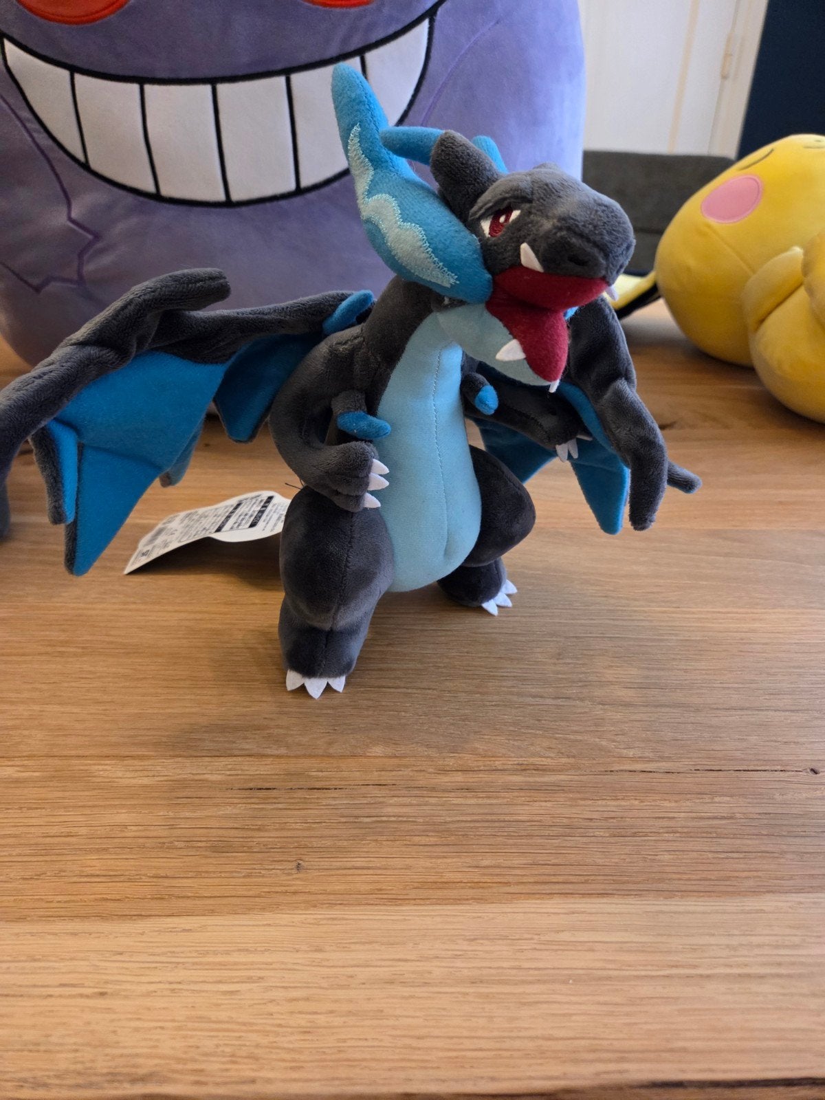 Pokemon mega charizard knuffel, Ophalen of Verzenden, Zo goed als nieuw, Overige typen