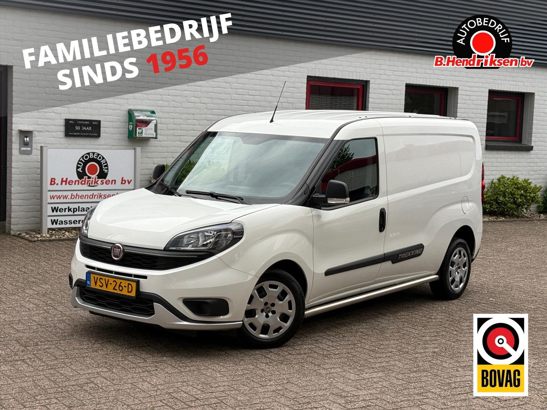 Fiat Doblo Cargo GB 1.6 MJ 105pk L2H1 Maxi Trekking/ 3 Zitpl, Auto's, Keurmerk '100% Onderhouden', Stof, Gebruikt, 4 cilinders