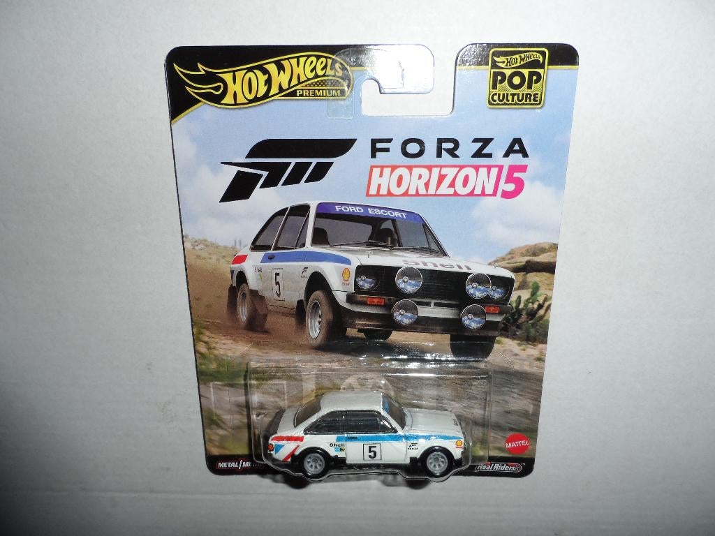 Hot Wheels Premium '78 Ford Escort RS 1800 MK2 - Forza 1:64, Ophalen of Verzenden, Nieuw, Auto