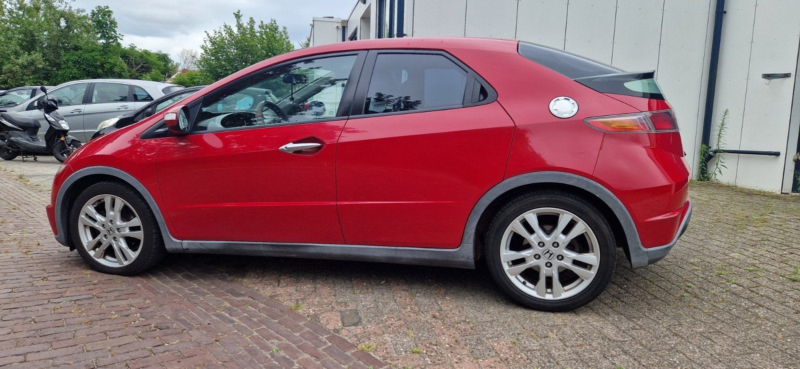Honda Civic 1.4 I 5DRS 2007 Airco 17 inch, Auto's, Honda, 83 pk, 4 cilinders, 49 €/maand, Origineel Nederlands