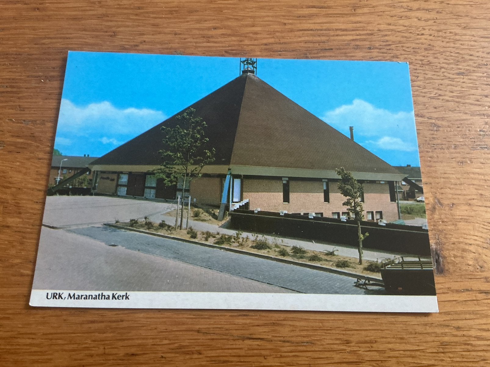 O472 Urk kerk, Ophalen of Verzenden, 1940 tot 1960, Flevoland