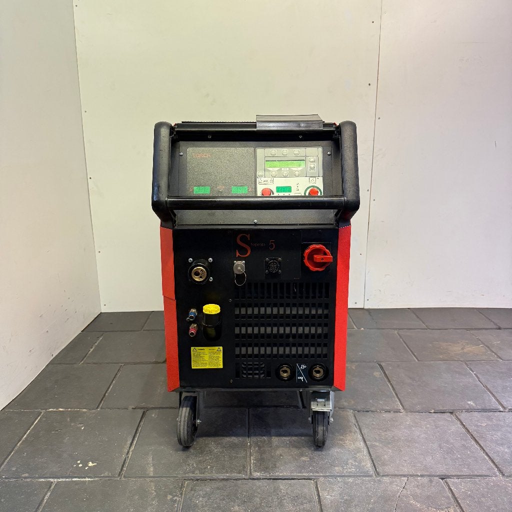 Dubbel Pulse Lorch Saprom S5 MIG MAG Lasapparaat 400v WTGK, Gebruikt, Sales@lorch.eu, Ophalen of Verzenden, Im Anwänder 24-26, 71549 Auenwald, Duitsland