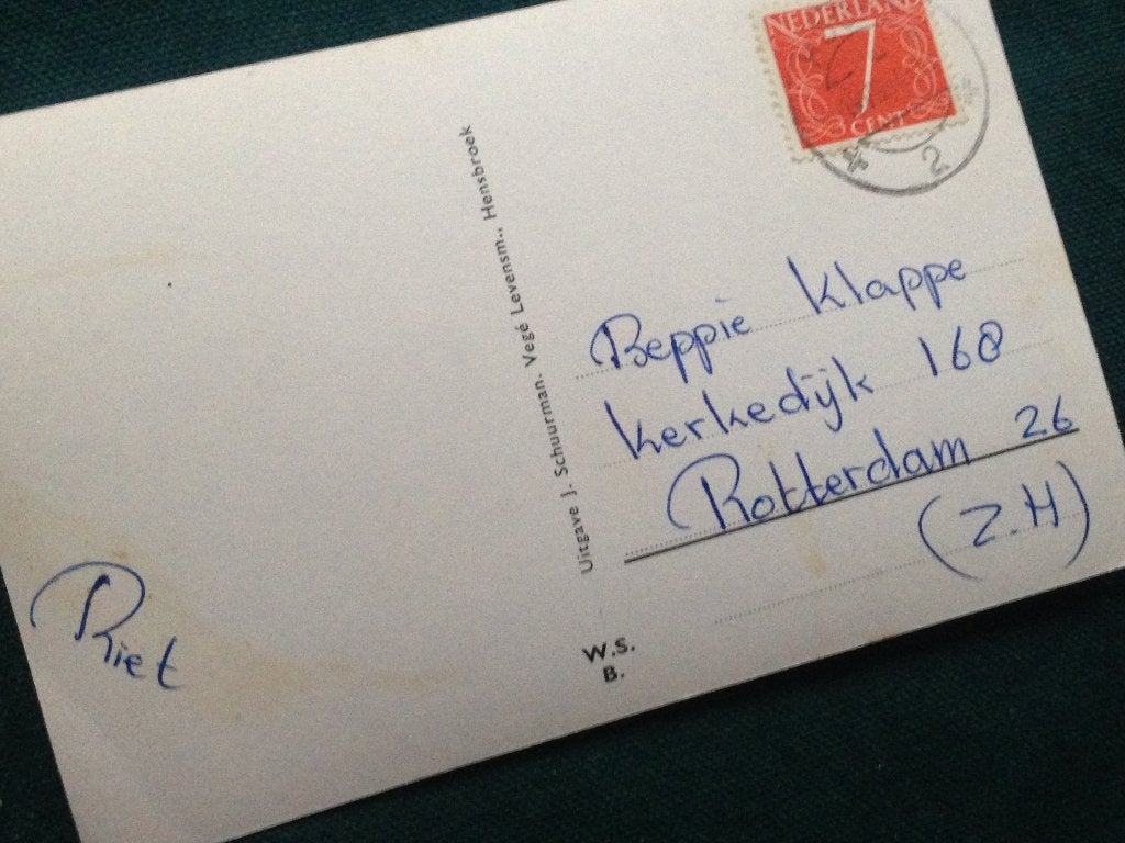 Ansichtkaart van Hensbroek in jaren zestig, Ophalen of Verzenden, 1940 tot 1960, Gelopen, Noord-Holland