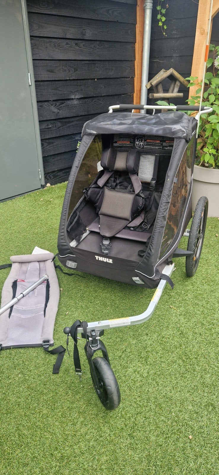 Thule Coaster fietskar - Zeer nette staat, Ophalen, Opvouwbaar, Zo goed als nieuw, 40 tot 60 kg