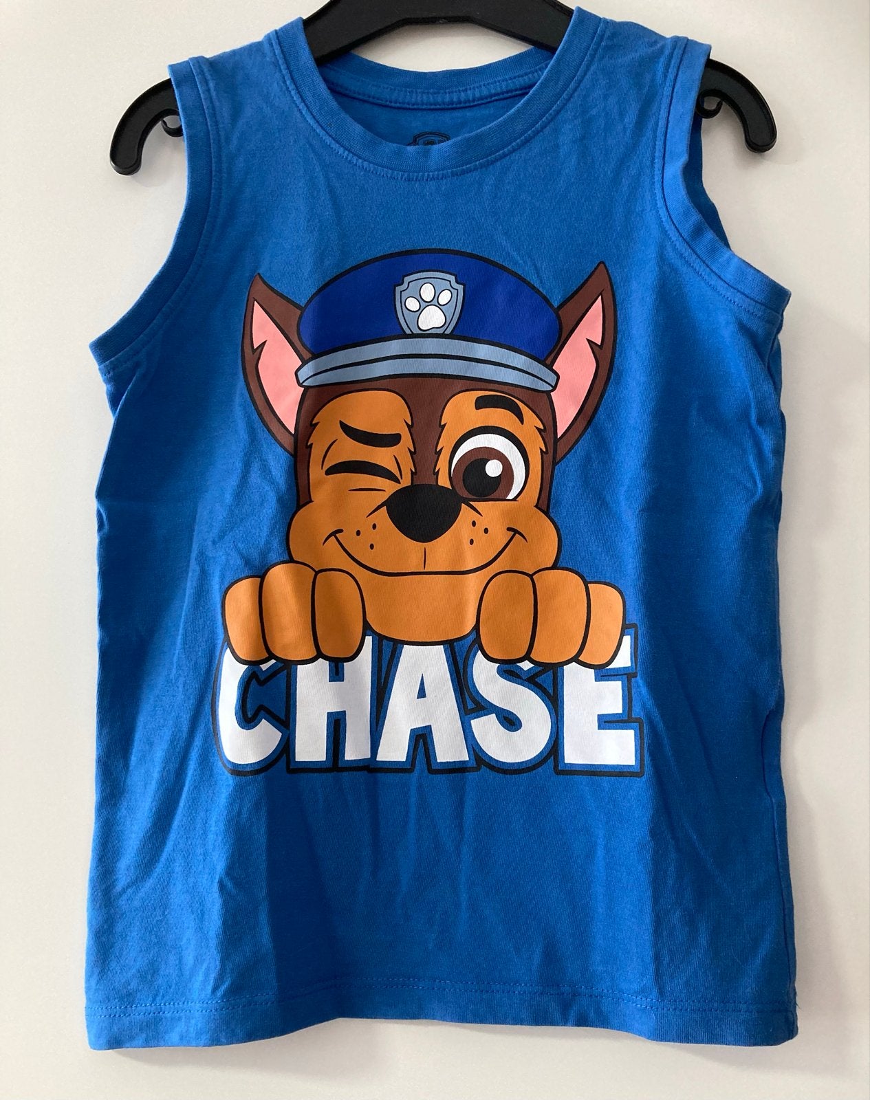 Paw Patrol Nickelodeon Chase mouwloos shirt maat 116, Ophalen of Verzenden, Zo goed als nieuw, Jongen, Shirt of Longsleeve