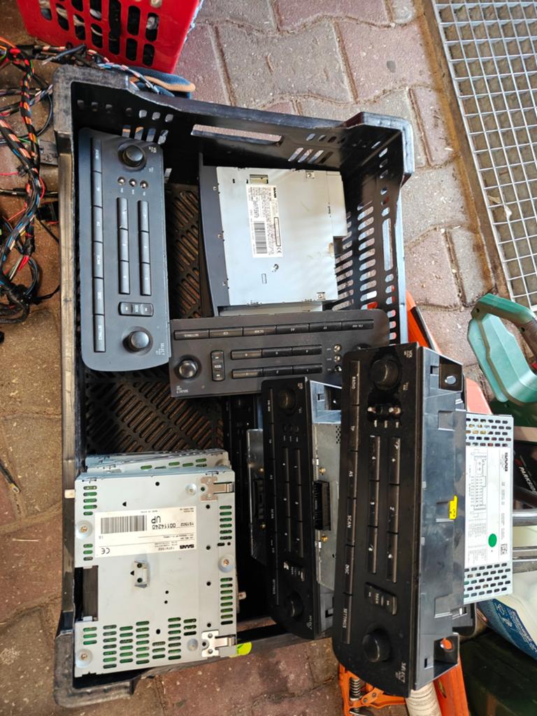 Saab 9-3 icm1,cd speler en radio modules, Ophalen, Gebruikt, Saab