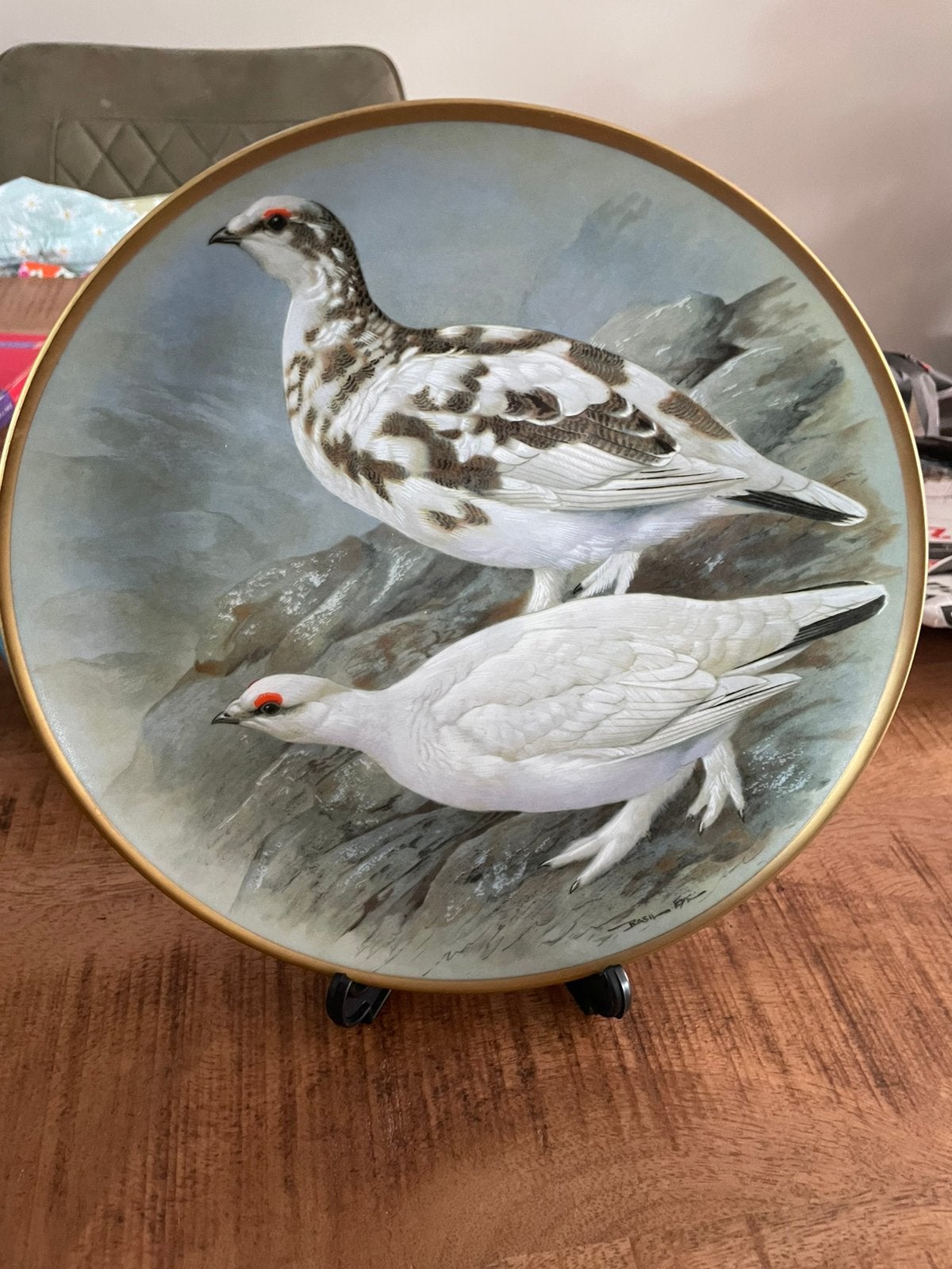 Bord gamebirds of the world by Basil, Antiek en Kunst, Ophalen of Verzenden