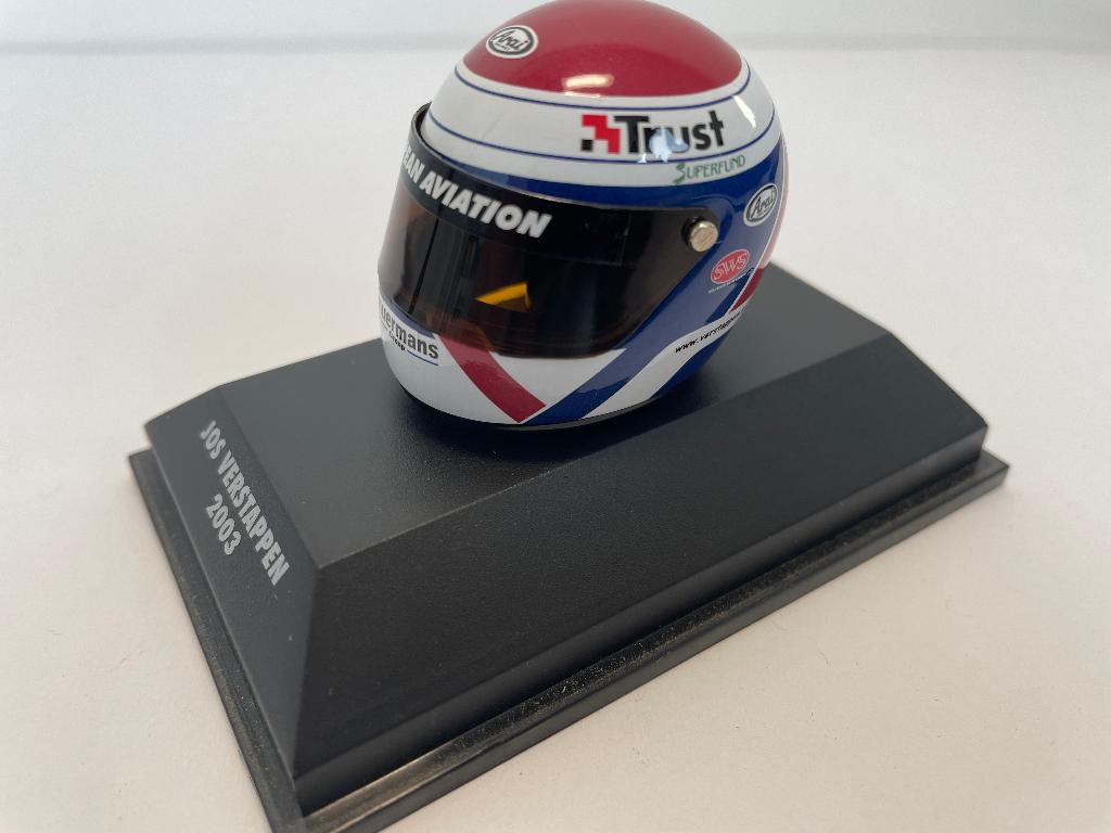 Helm Arai Jos Verstappen Minardi 2003, Ophalen of Verzenden, Zo goed als nieuw, Formule 1