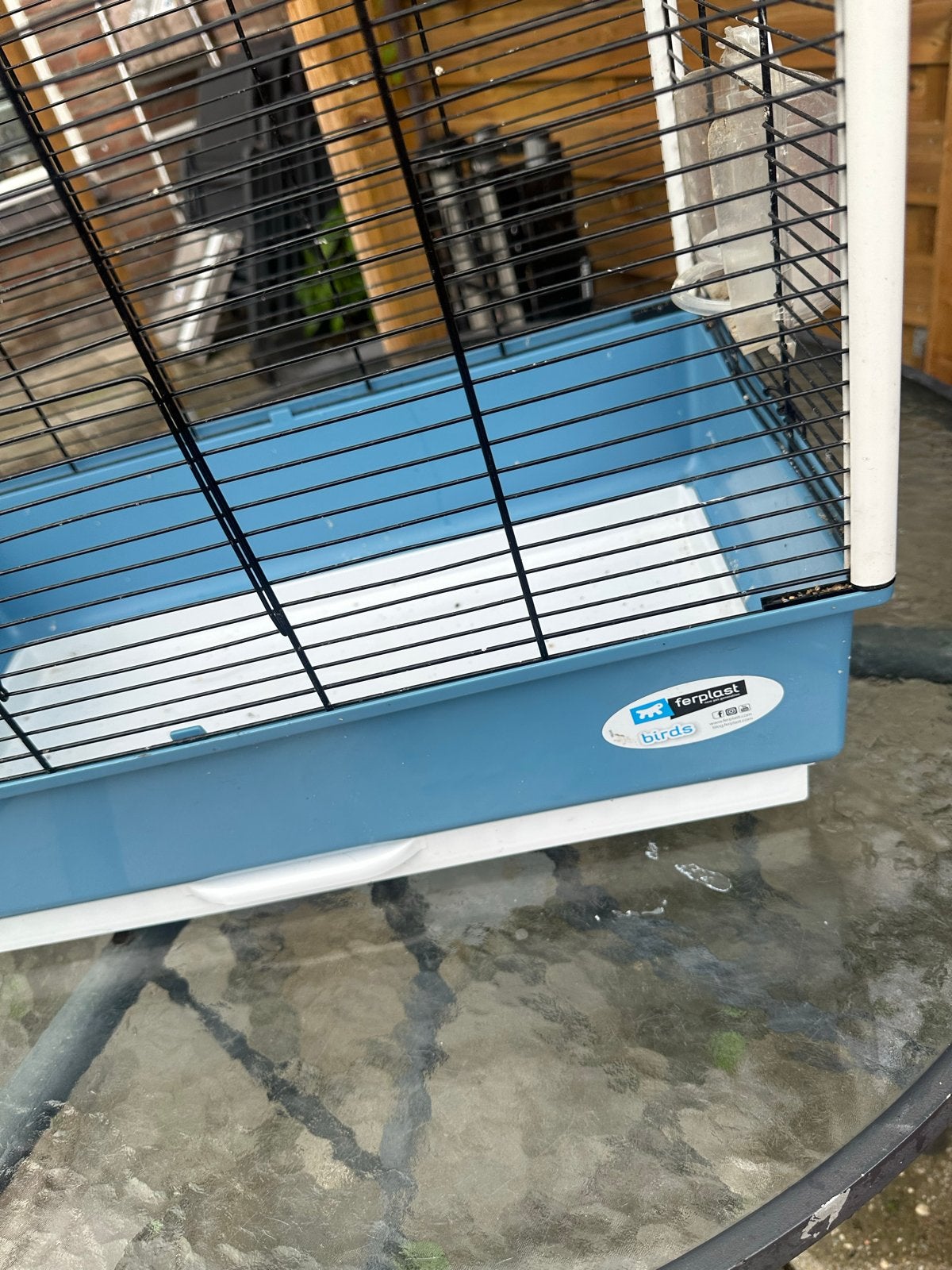 Groot kooi te koop, Ophalen of Verzenden, Zo goed als nieuw, Metaal, Vogelkooi