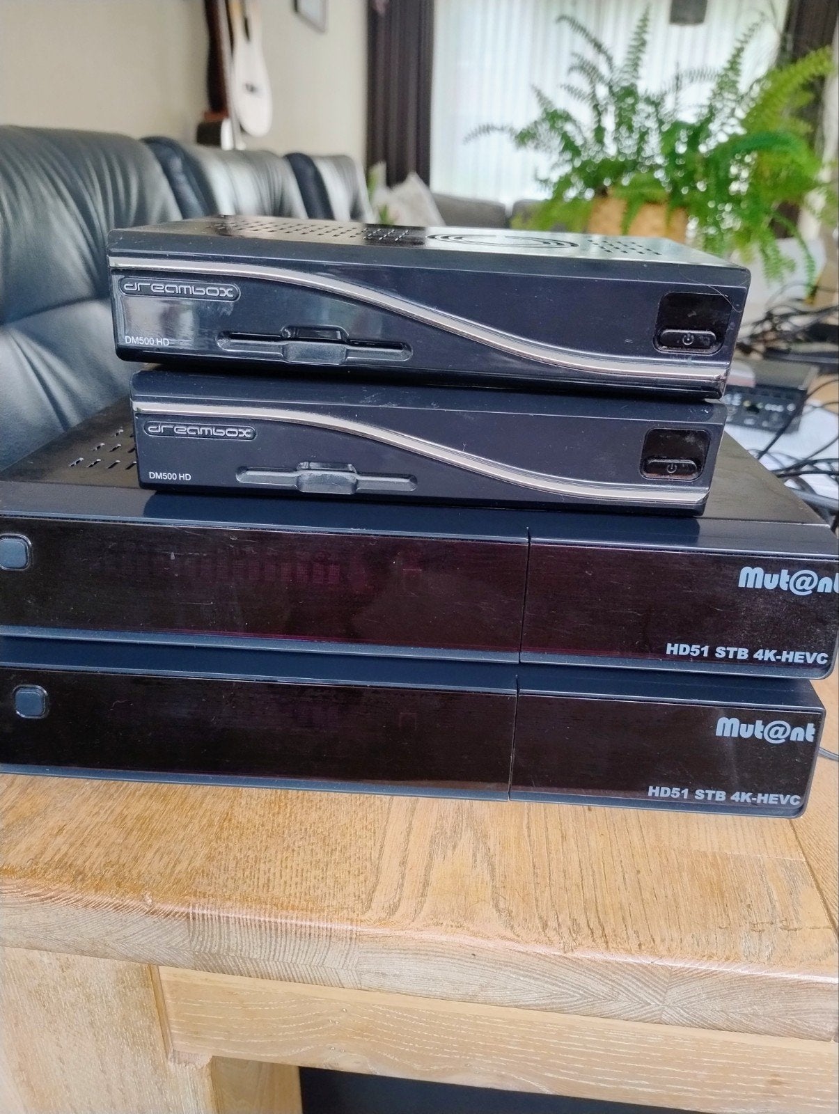 Diverse satellietontvangers: Dreambox, Mutant, TVIP, Xsaruis, Ophalen, Gebruikt, Decoder