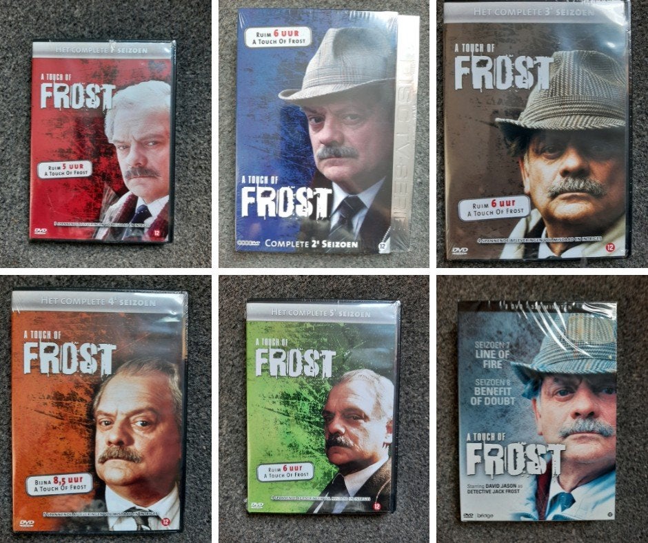 A Touch of Frost - Seizoen 1 + 2 + 3 + 4 + 5 + 7/8 [DVD], Gebruikt, Drama, Ophalen of Verzenden, Seizoen 3