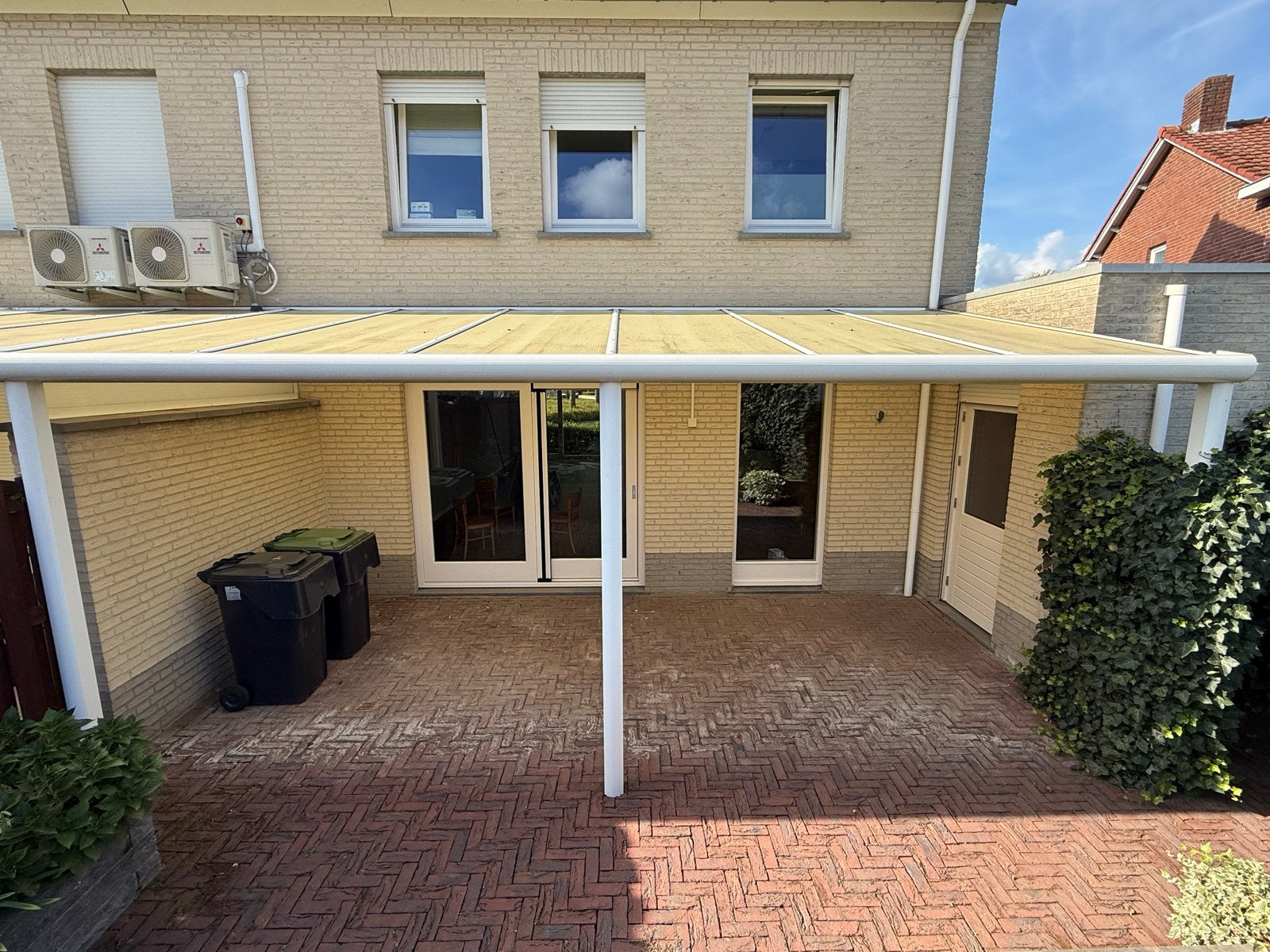 Overkapping met verlichting, Ophalen, Gebruikt, Veranda