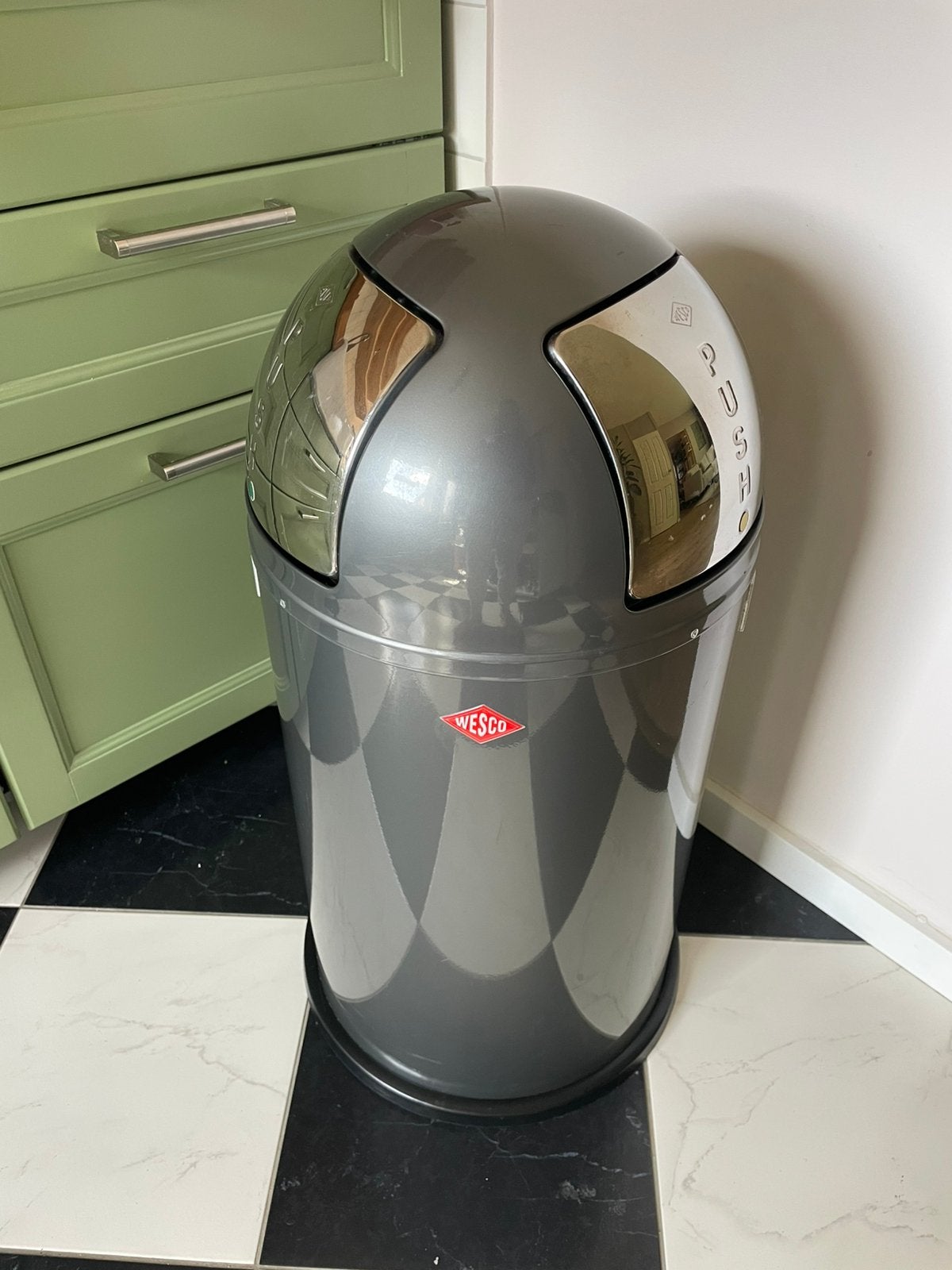 Wesco Pushboy, Huis en Inrichting, Ophalen, 40 liter of meer, Zo goed als nieuw, 75 – 100