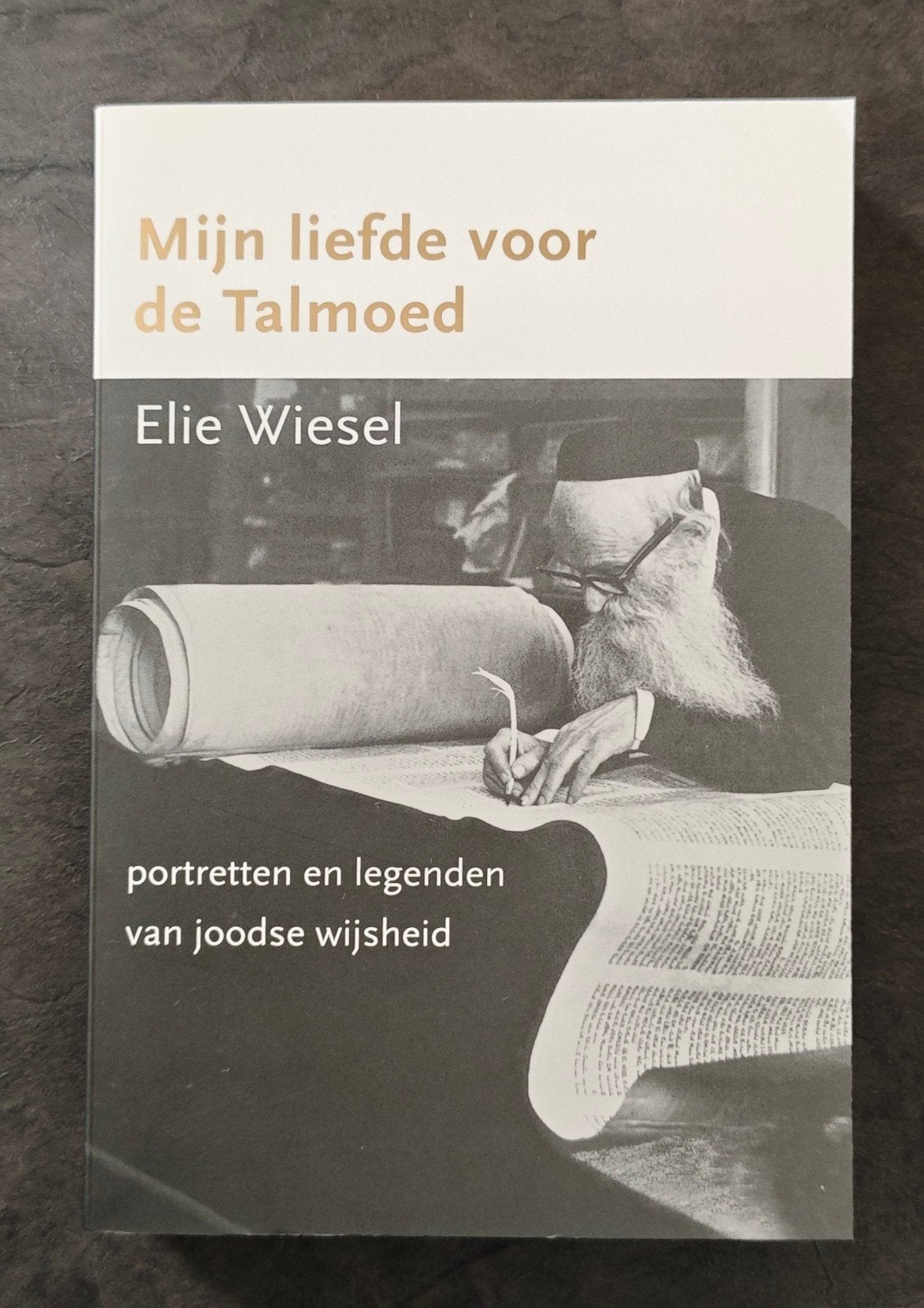 Elie Wiesel: Mijn liefde voor de Talmoed., Boeken, Jodendom, Ophalen of Verzenden, Zo goed als nieuw, Elie Wiesel